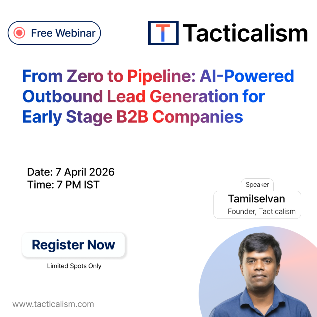 Outbound Lead Generation webinar