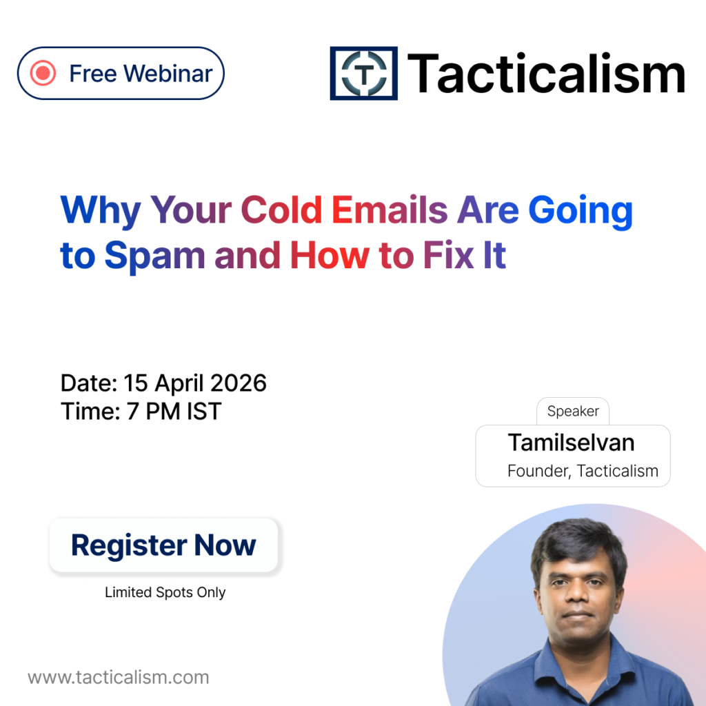 Cold email webinar